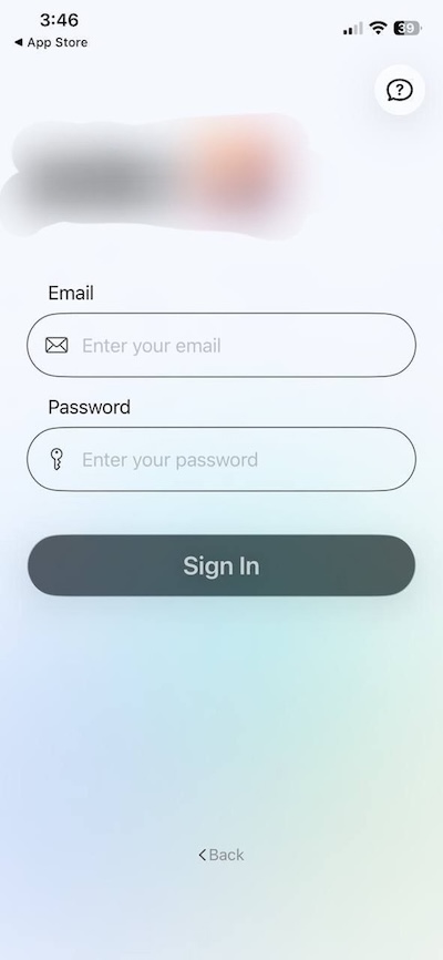 Nextin 登录页面
